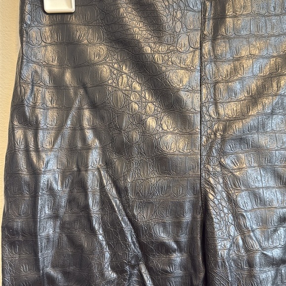 Vince Camuto faux croc skin leather leggings size XS - Picture 4 of 5